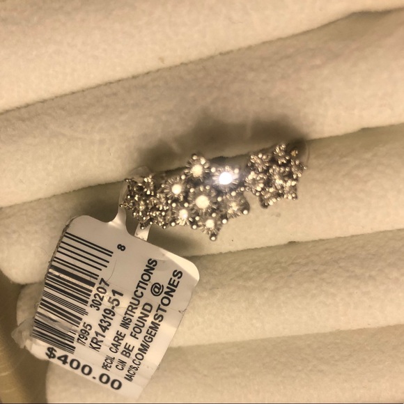 Bridge diamond ring - Picture 3 of 7